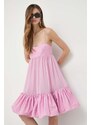 Šaty Pinko růžová barva, mini, 102781.A1JY