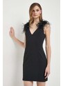 Šaty Pinko černá barva, mini, 103086.A1JX