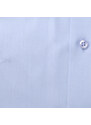 Willsoor Pánská světle modrá košile ve střihu slim fit s diagonálním vzorem 16016