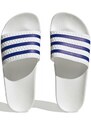 Dámské šlapky (plážová obuv) ADIDAS ORIGINALS-Adilette W cloud white/lucid blue/cloud white Velikost 42