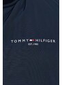 Mikina Tommy Hilfiger pánská, tmavomodrá barva, hladká