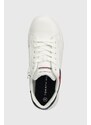 Dětské sneakers boty Tommy Hilfiger bílá barva