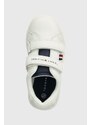 Dětské sneakers boty Tommy Hilfiger bílá barva