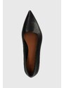 Kožené baleríny Vagabond Shoemakers HERMINE černá barva, 5733-001-20