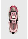 Sneakers boty Steve Madden Doubletake růžová barva, SM11002798