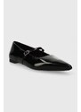 Kožené baleríny Vagabond Shoemakers HERMINE černá barva, 5533.060.20
