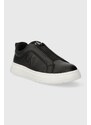 Dětské sneakers boty Calvin Klein Jeans černá barva