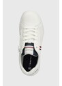 Dětské sneakers boty Tommy Hilfiger bílá barva