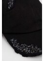 Bavlněná baseballová čepice Puma PUMA X SWAROVSKI černá barva, s aplikací