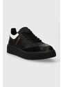 Kožené sneakers boty Steve Madden Flint černá barva, SM12000434