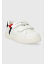 Dětské sneakers boty Tommy Hilfiger bílá barva