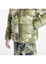 Pánská péřová bunda Nike ACG "Lunar Lake" Allover Print Puffer Jacket UNISEX Oil Green/ Medium Olive/ Reflective Silv