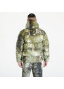 Pánská péřová bunda Nike ACG "Lunar Lake" Allover Print Puffer Jacket UNISEX Oil Green/ Medium Olive/ Reflective Silv