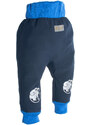 Dětské softshellové kalhoty s membránou Monkey Mum - Noční obloha