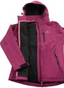 Dámská softshellová bunda Athl. DPT Octavia Purple