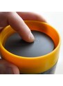 Circular & Co. Kelímek na kávu 227ml černá růžová