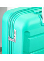 ROCK Tulum sada 3 cestovních kufrů TSA 55/66/78 cm Turquoise