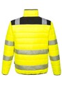 Portwest Reflexní zateplená bunda PW3 Hi-Vis Baffle, žlutá/černá, vel. M