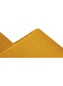CXL by Christian Lacroix Hořčicově žlutá manšestrová rohová pohovka MICADONI Muse 310 cm, pravá