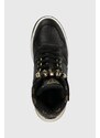 Sneakers boty Guess CORTEN3 černá barva, FLPCR3 FAL12