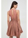 Šaty Pinko hnědá barva, mini, 102777.Y3LE