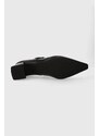 Kožené lodičky Vagabond Shoemakers ALTEA černá barva, na podpatku, 5740.201.20