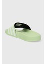 Pantofle adidas Originals Adilette dámské, zelená barva, IE3048