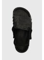 Sandály adidas Originals Adilette 22 XLG černá barva, na platformě, IE5649