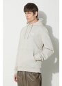 Mikina adidas Originals Trefoil Essentials Hoody pánská, šedá barva, s kapucí, s aplikací, IR7785