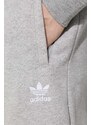 Tepláky adidas Originals Essential Pant šedá barva, melanžové, IR7803