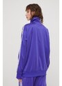 Mikina adidas Originals dámská, fialová barva, hladká, IP0605