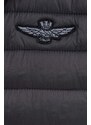 Bunda Aeronautica Militare pánská, šedá barva, přechodná