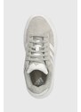 Kožené sneakers boty adidas GRAND COURT šedá barva, IE1103