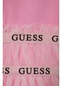 Kojenecká sukýnka Guess růžová barva, mini, áčková