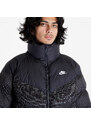 Pánská péřová bunda Nike Sportswear Windpuffer Women's Therma-FIT Loose Puffer Jacket Black/ White