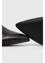 Kozačky Steve Madden Jazz Up dámské, černá barva, na podpatku, SM11002182