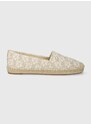 Espadrilky MICHAEL Michael Kors Kendrick béžová barva, 40R4KNFP1B