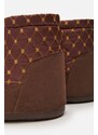 Sněhule Moon Boot Icon Low Nolace Quilted hnědá barva, 14094800.002