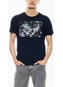 Pánské triko GARCIA T-Shirt 292 Dark Moon