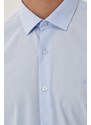 ALTINYILDIZ CLASSICS Men's Light Blue Slim Fit Slim Fit Classic Collar Cotton Shirt