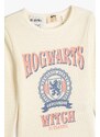 Koton Harry Potter T-Shirt Licensed Long Sleeve Crew Neck Camisole Cotton