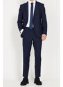 ALTINYILDIZ CLASSICS Men's Navy Blue Extra Slim Fit Slim Fit Sports Suit.