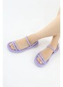 Madamra Lilac Women's Puffy Sandals