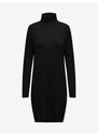 Černé dámské žíhané svetrové šaty ONLY Silly - Dámské