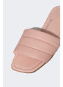 DEFACTO Woman Faux Leather Flat Sole Slipper
