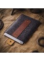 Crazy Horse Craft Vlněné pouzdro na iPad Air 10.5" od 2019 wood brown