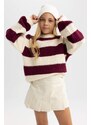 DEFACTO Girl Regular Fit Crew Neck Pullover