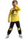 Denokids Pirate Emoji Boy's T-shirt Trousers Set