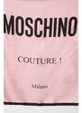 Hedvábný kapesníček Moschino růžová barva, M2898 E3548
