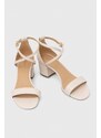 Kožené sandály MICHAEL Michael Kors Serena béžová barva, 40F2SEMA1L